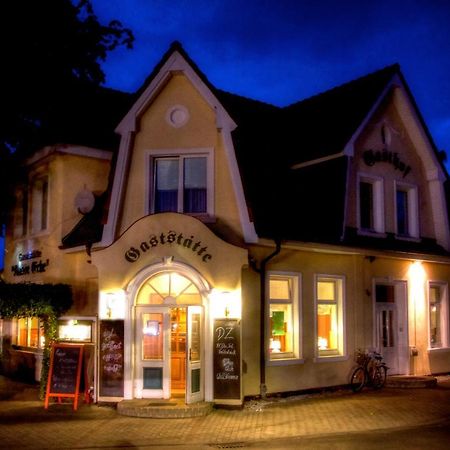 Restaurant Und Pension Zur Nassen Ecke Wittenbeck Exterior foto